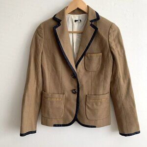 J. Crew Factory Wool Blend Preppy Academia Blazer